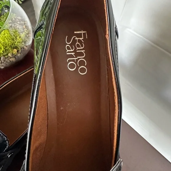 Franco Sarto Black and Gray Flats with Modern Platform size 10W - Picture 5 of 8